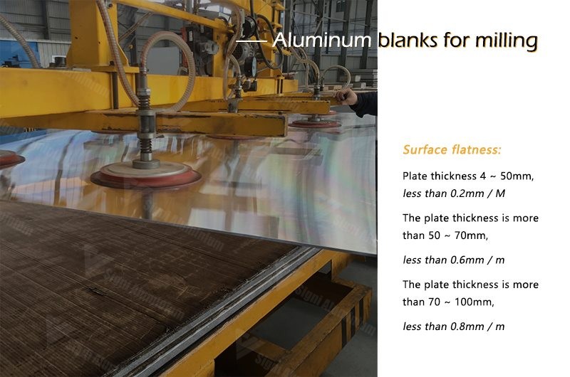 Aluminum blanks for milling