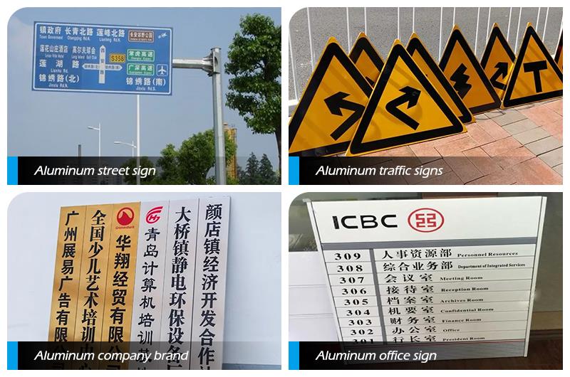 aluminum signs