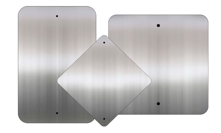 aluminium sign blanks