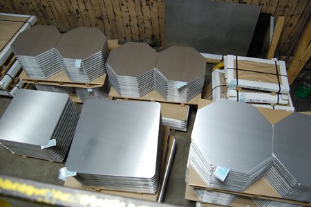 Custom aluminum sign blanks 